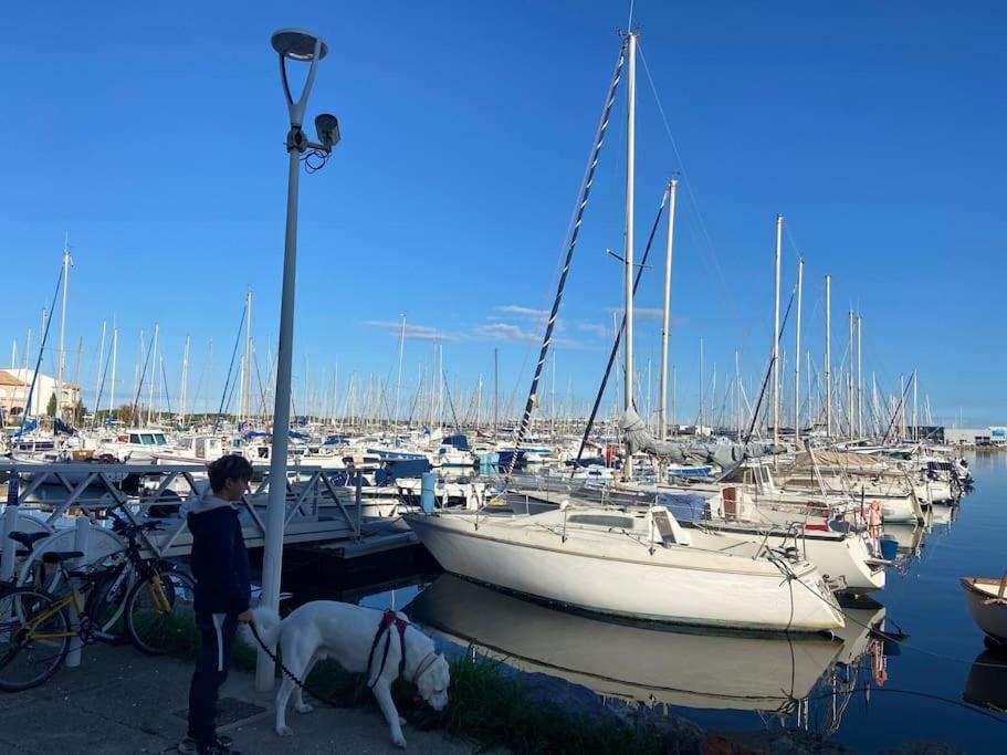 Les Voiles Blanches T2 Luxe A 100M De La Plage Leucate Exteriör bild